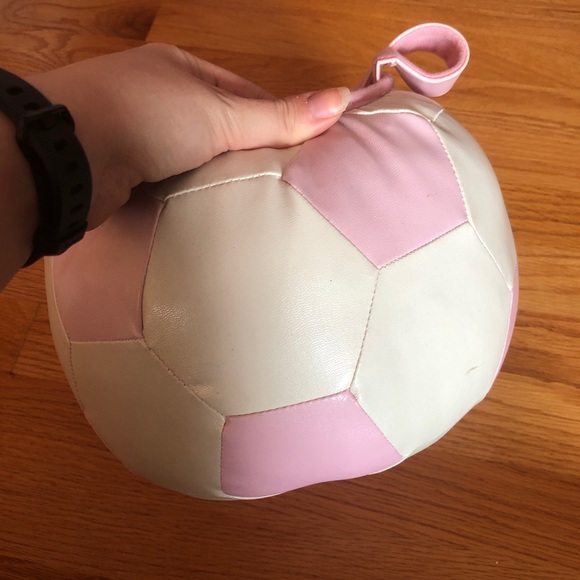 Pink Soccer Ball Bag - Picture 4 of 4